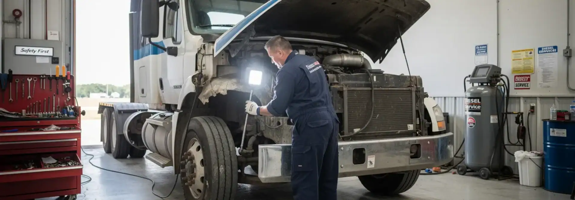 Diesel Truck Maintenance Detailing Tips for Work Trucks