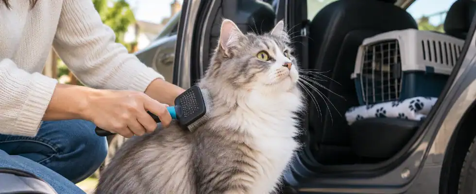 Grooming the Cat Before the Trip