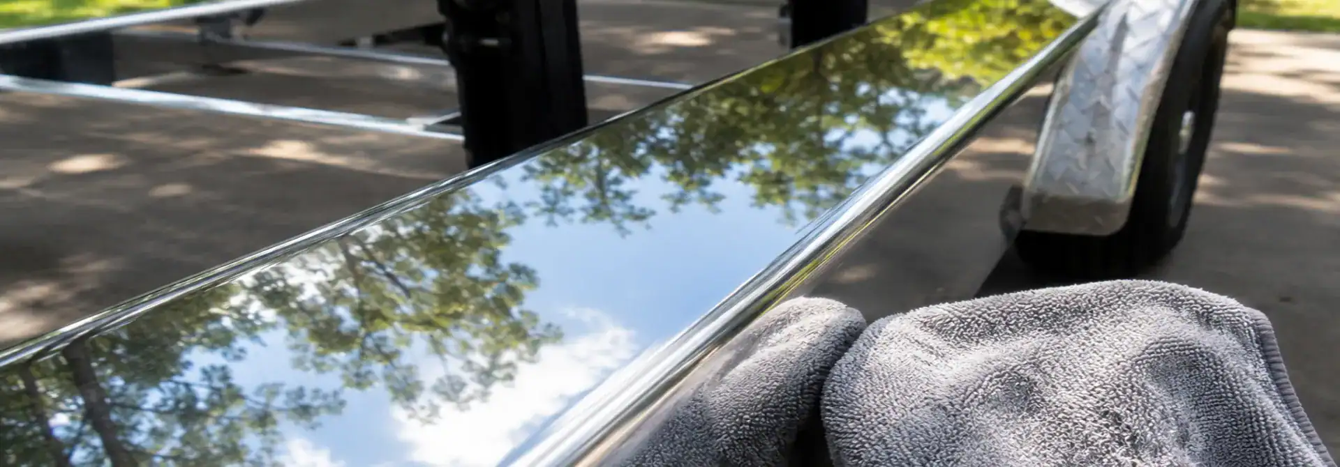 How to Polish Aluminum Boat Trailers Marine-Grade Shine