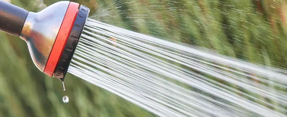 DIY pressure washing using garden hose