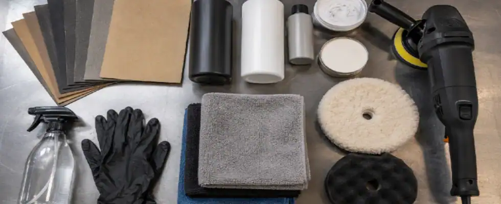 tools needed for polishing aluminum